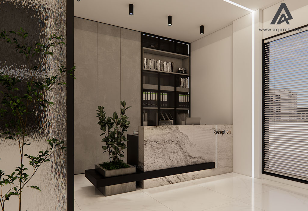 پروژه دفتر کار اداری بلوار سجاد - گروه معماری وساختمانی ارج
