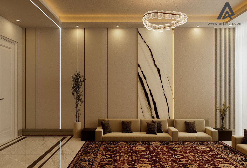 پروژه لوکس پنت هاوس آذرخش - گروه معماری و ساختمانی ارج مشهد
