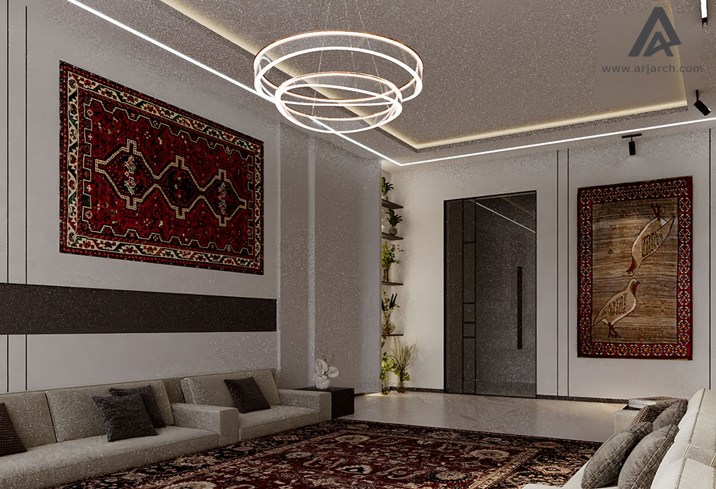 پروژه مدرن و لوکس آذرخش 4 - گروه معماری و ساختمانی ارج مشهد