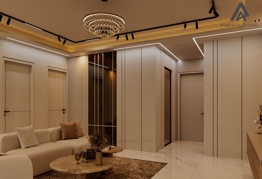 پروژه مدرن و لوکس آذرخش 7 - گروه معماری و ساختمانی ارج مشهد