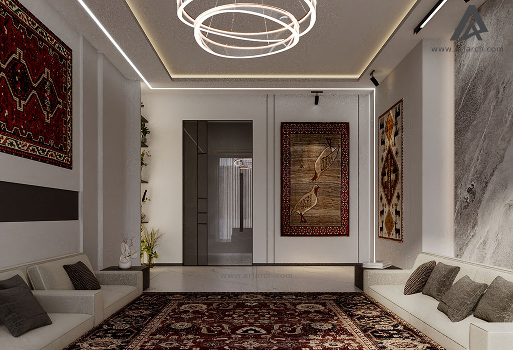 پروژه مدرن و لوکس آذرخش 4 - گروه معماری و ساختمانی ارج مشهد