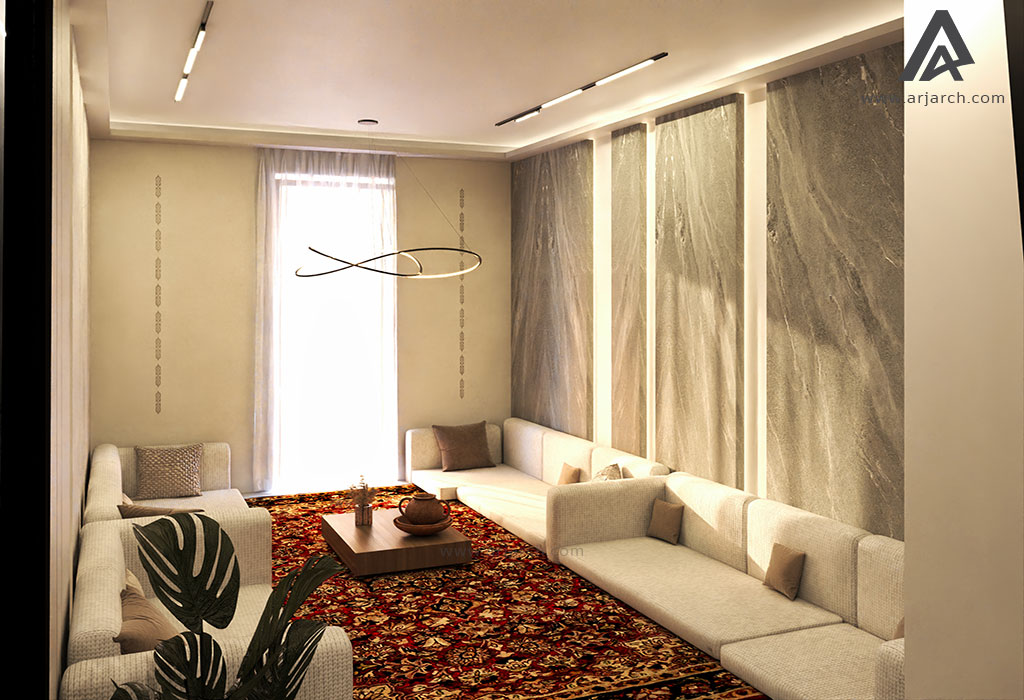 پروژه مدرن و لوکس آذرخش 5 - گروه معماری و ساختمانی ارج مشهد