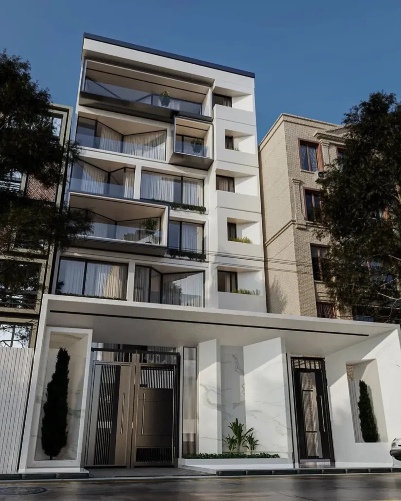 طراحی نما مدرن مشهد